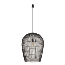 Подвесной светильник, люстра Nowodvorski 11168 Haiti L E27 1x25W IP20 черный