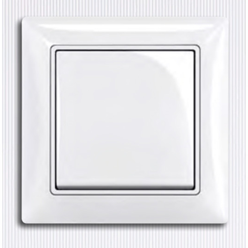 Проходной выключатель ABB Basic 55 2006/6 UC-94-507 (альпийский белый)