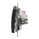 Перекрестный переключатель Schneider Electric Sedna Design & Elements черный SDD114107