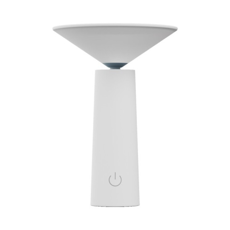 Настільна лампа з акумулятором Kloodi TA-5V RIO CCT WH Led 1x5W 2700K-6500K IP20
