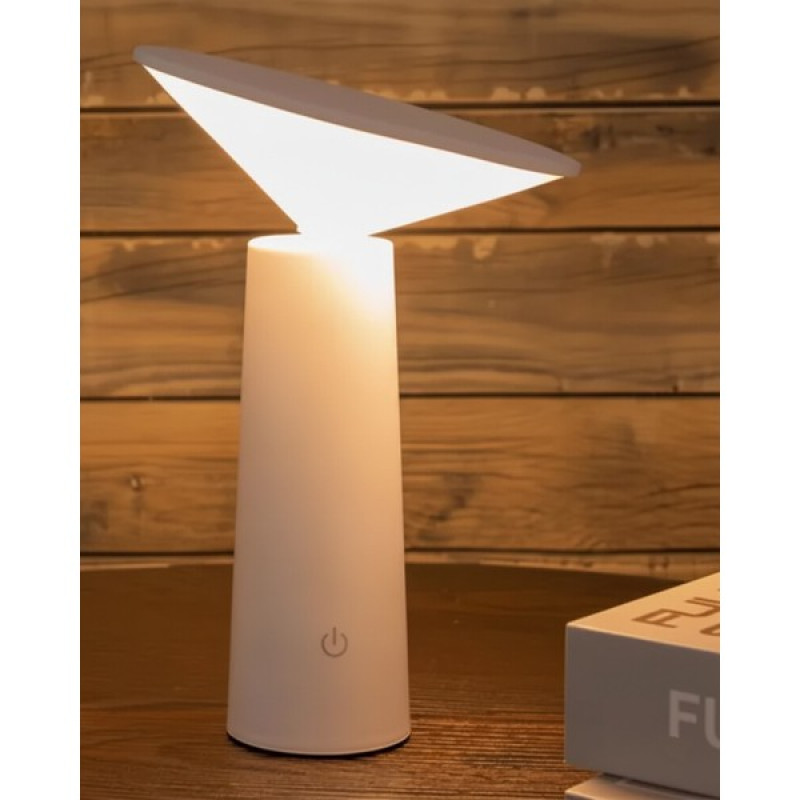 Настільна лампа з акумулятором Kloodi TA-5V RIO CCT WH Led 1x5W 2700K-6500K IP20