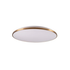 Люстра із пультом світлодіодна Goldlux 331922 Kern LED 1x80W 3000K/4000K/6000K 4500/4700/9200Lm IP20 золота
