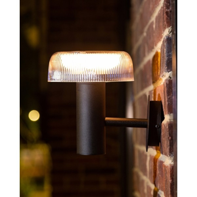 Уличный светильник на солнечной батарее Zuma Line 5905316666375 Bluet LED 1x2.5W 3000K 200Lm IP44 черный