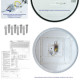 Светильник LED Violux smart ARTEON круг 72W 3000-6000K IP20 черный ( 220755 )