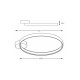 Люстра Zuma Line 5903938027857 Circle LED 1x50W 3000K 5520Lm IP20