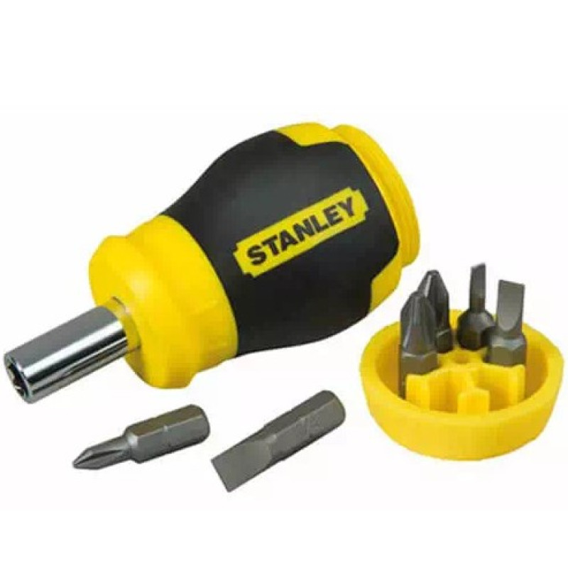 Набор бит Stanley 0-66-357 Multibit Stubby с держателем (6шт)
