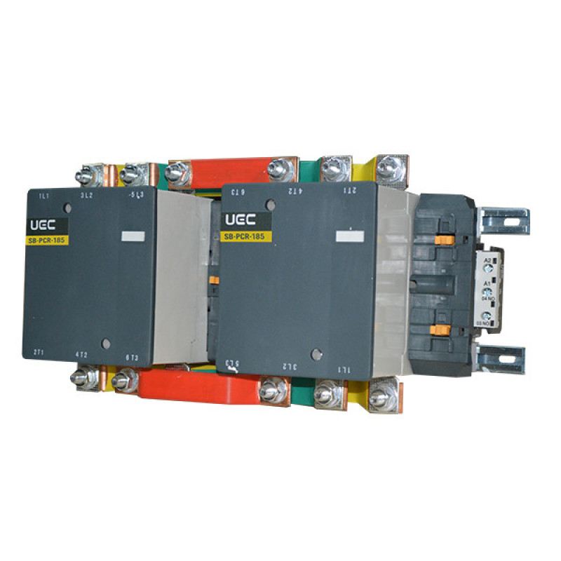 Контактор реверсивный UEC SB-РCR-185 185А 380В/АС3 (PCR5-SB-185-380)