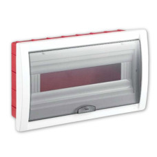 Встраиваемый пластиковый щит UEC ЩРВ-П-18 366х213х100мм IP40