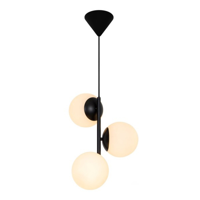 Подвесной светильник, люстра Nordlux 48603003 Lilly E14 3x40W IP20 черный