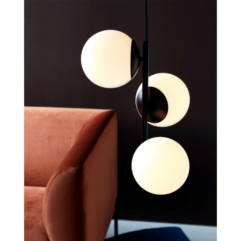 Подвесной светильник, люстра Nordlux 48603003 Lilly E14 3x40W IP20 черный