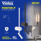 Світильник настінний Violux POINTER-P 8W 4200K 650Lm IP20 білий ( 551018 )