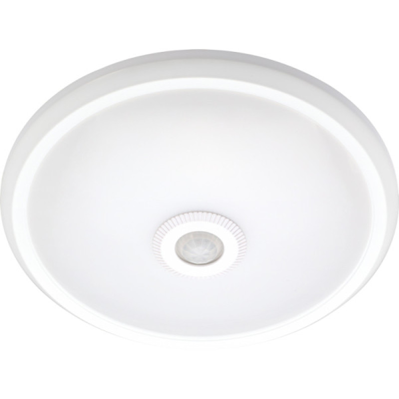 Стельовий світильник E.Next e.sensor.LED.77.12.4000 (білий) з датчиком руху 12Вт 4000К 360° IP20 білий (s061022)