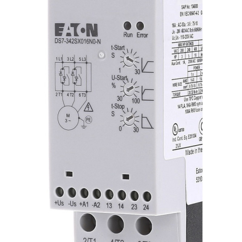Пристрій плавного пуску Eaton Moeller DS7-342SX024N0-N (напруга управління 110/230В AC)