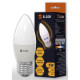 Світлодіодна LED лампа ELCOR 534301 Е27 C37 5Вт 4200К