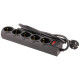 Сетевой фильтр LogicPower LP9583 LP-X5 2м Black