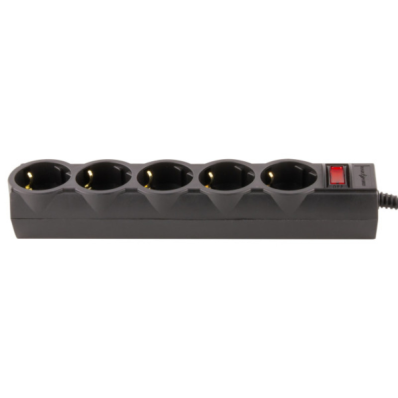 Сетевой фильтр LogicPower LP9583 LP-X5 2м Black