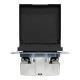 Механизм розетки SCHUKO с крышкой и защитными шторками Merten System M, MEG2310-0403 (черный матовый)