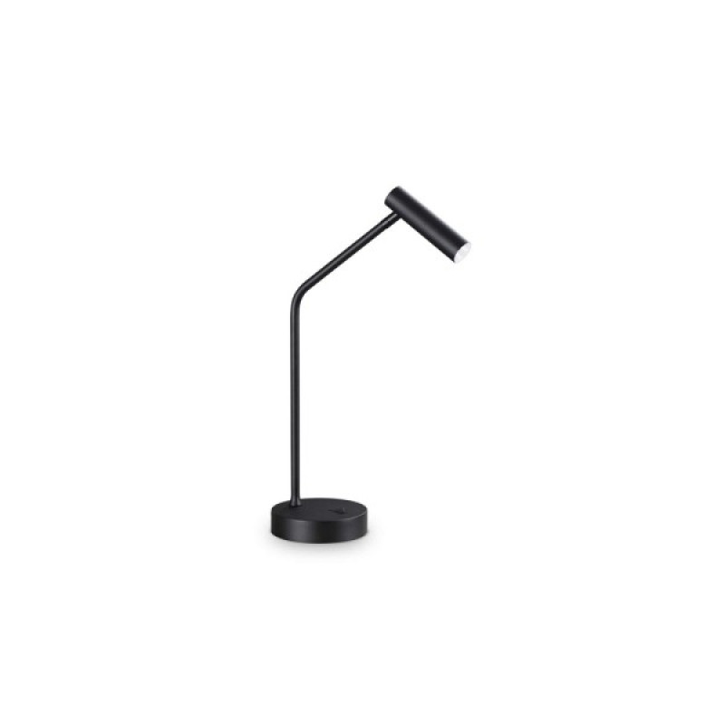 Настольная лампа Ideal Lux 295534 Easy Led 1x3.5W 3000K 250Lm IP20 Черная