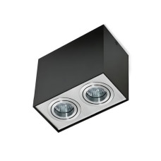 Точечный светильник Azzardo AZ1355 Eloy GU10 2x50W IP20 черный