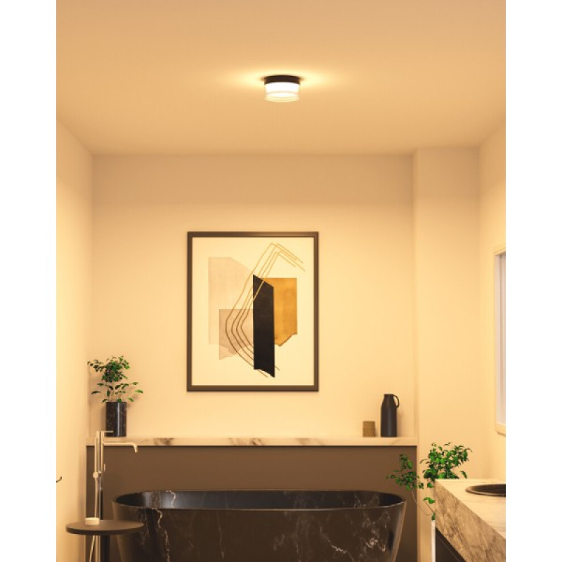 Точечный светильник Italux PLF-63829-BK Enios LED 1x9W 2800K/4000K/6000K 1000Lm IP65 черный