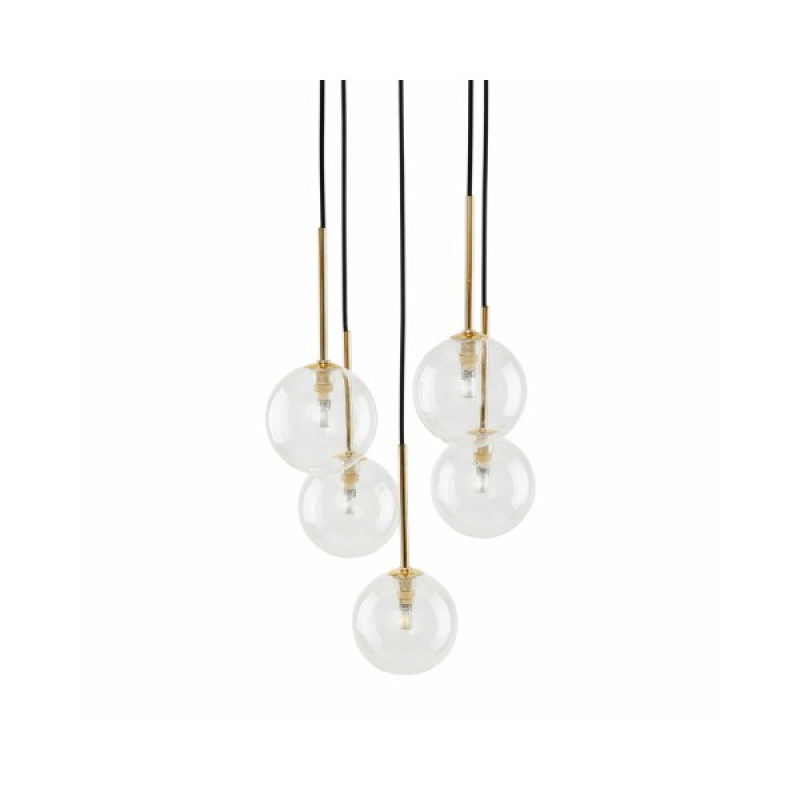 Підвісний світильник, люстра TK Lighting 5943 Nilos G9 5x6W IP20 Чорний