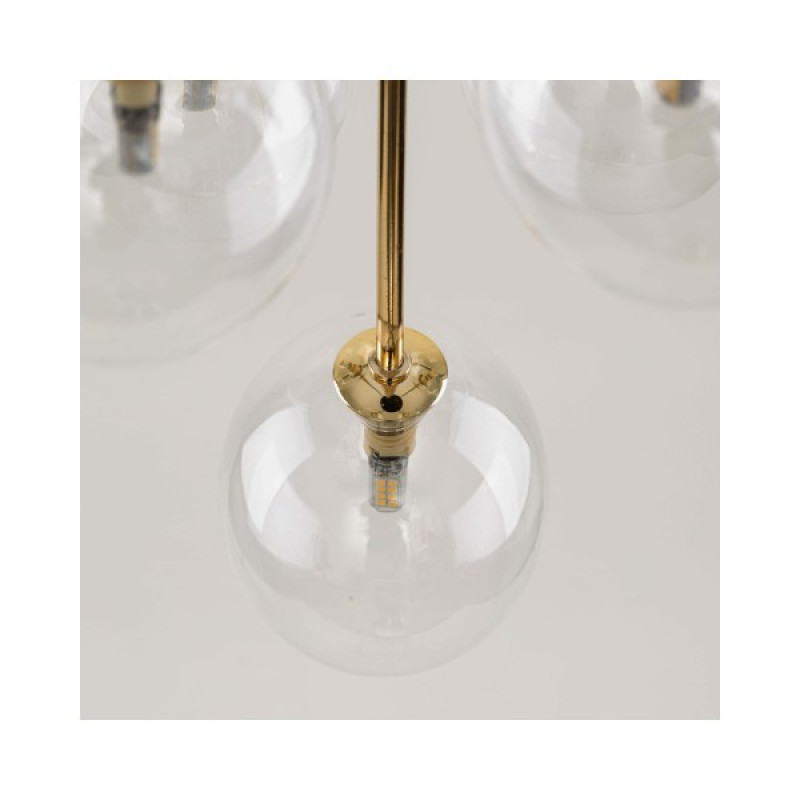 Підвісний світильник, люстра TK Lighting 5943 Nilos G9 5x6W IP20 Чорний