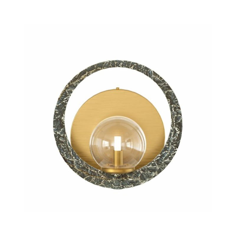 Бра, настенный светильник Pikart 33699 Vulcane G9 1x60W IP20 Brass