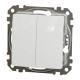 Двоклавішний вимикач Schneider Electric Sedna Design & Elements білий SDD111105