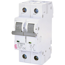 Автоматический выключатель ETI 002142514 ETIMAT 6 1p+N С 10А (6 kA)