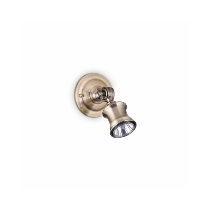 Бра, настенный светильник Ideal Lux Barber ap1 brunito 159997