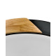 Потолочный светильник Italux PLF-13186-BK-WO Nastro LED 1x24W 3000K 2400Lm IP20 черный