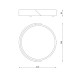 Потолочный светильник Italux PLF-13186-BK-WO Nastro LED 1x24W 3000K 2400Lm IP20 черный