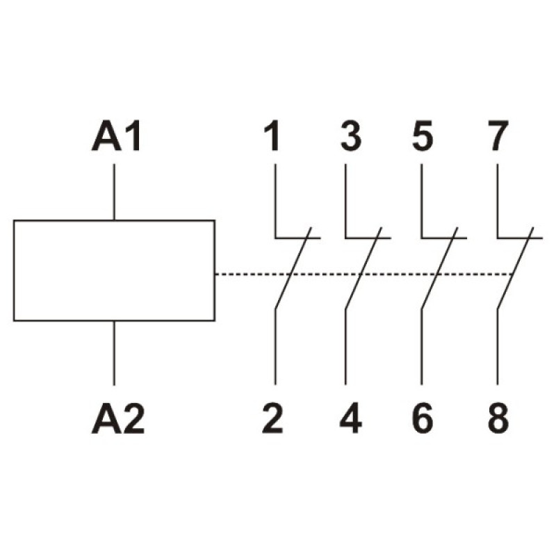 Магнітний пускач Promfactor MCF3 40A 4NC 230В (MCF34004230)