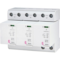 Обмежувач перенапруги ETI 002440560 ETITEC SM T12 300/25 (3+0 6p TNC)