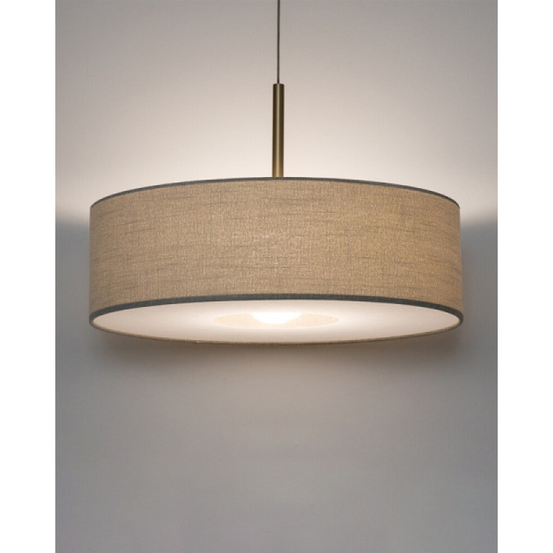 Подвесной светильник, люстра Nowodvorski 11653 Santana L E27 1x25W IP20 бежевый