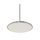 Подвесной светильник, люстра Nordlux 2420223034 Artist LED 1x25W 3000К 2300Lm IP20 серебристый