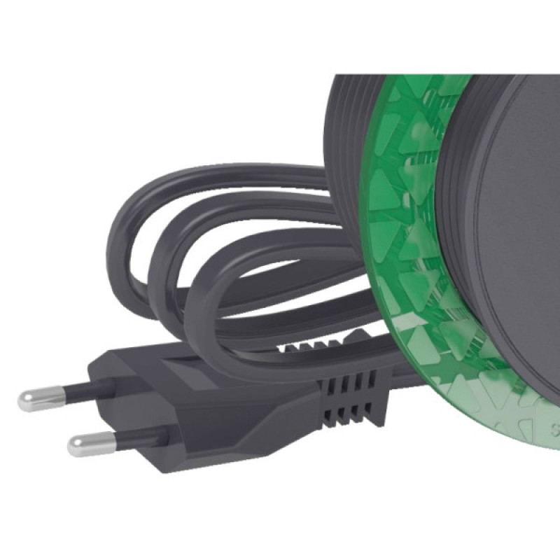 Розетковий блок Schneider Electric INS44009, що вбудовується в стіл, USB тип А+тип С (антрацит)