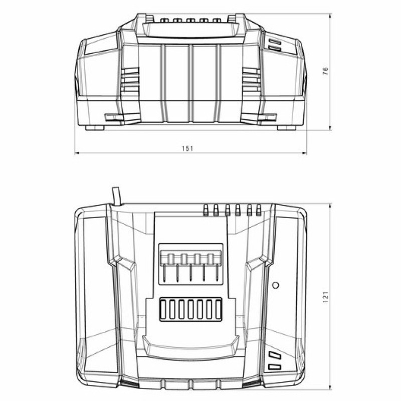Швидкий зарядний пристрій Metabo ASC 145 12-36В (627378000)