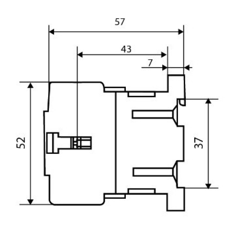 Мініконтактор Аско-Укрем ПМ 0-12-10 D7 42В LC1-K1210 (A0040010149)