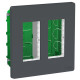 Встраиваемая установочная коробка Schneider Electric NU172454 Unica System+ 2х2 (антрацит)