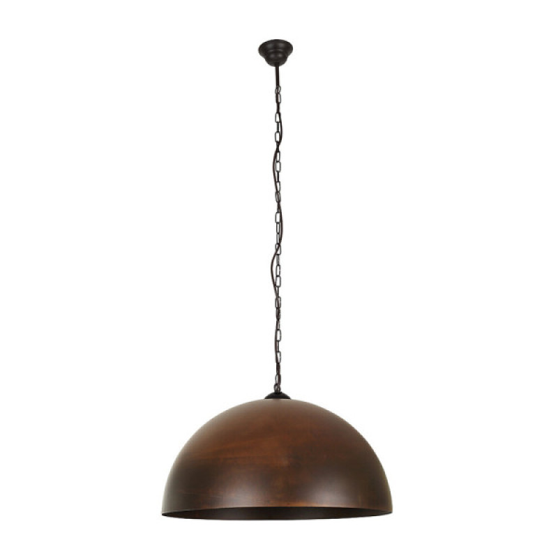Підвісний світильник, люстра Nowodvorski 36368 Hemisphere Rust I L E27 1x25W IP20 коричневий