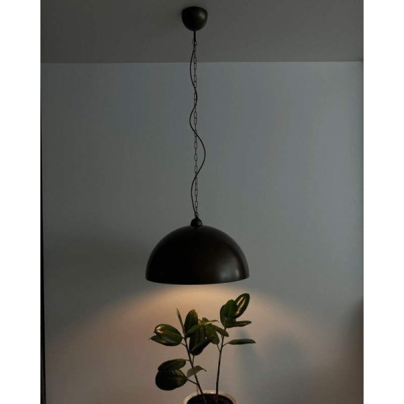 Підвісний світильник, люстра Nowodvorski 36368 Hemisphere Rust I L E27 1x25W IP20 коричневий