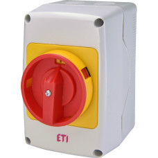 Кулачковый переключатель в корпусе ETI 004773180 CS 32 10 PNGLK (3p «0-1» IP65 32A блок)