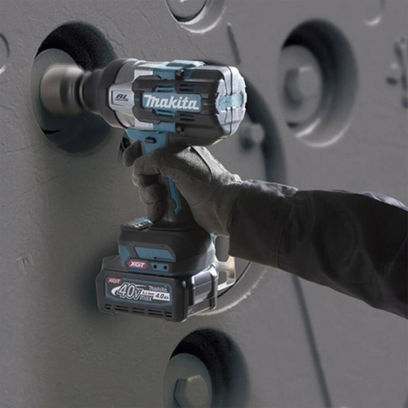 Акумуляторний ударний гайкокрут Makita TW001GM201 XGT 40В з 2 акумуляторами BL4040