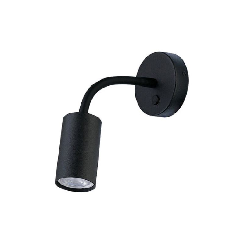 Бра, настінний світильник Nowodvorski 9068 Eye flex GU10 1x10W IP20 Bl