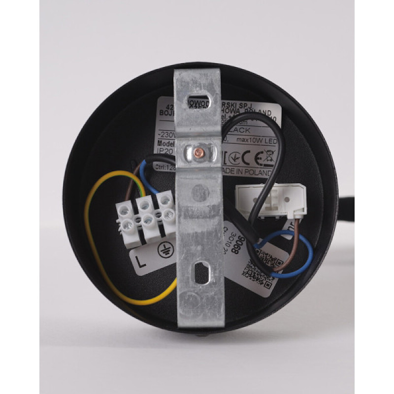 Бра, настінний світильник Nowodvorski 9068 Eye flex GU10 1x10W IP20 Bl