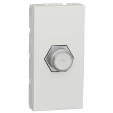 Розетка Schneider Electric NU346818 Coaxial F-type 1М (белая)