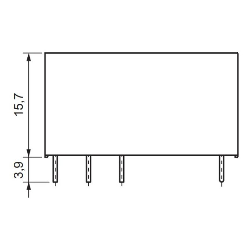Електромеханічне реле ETI 002473044 MER1-230AC (1x16A 250VAC)