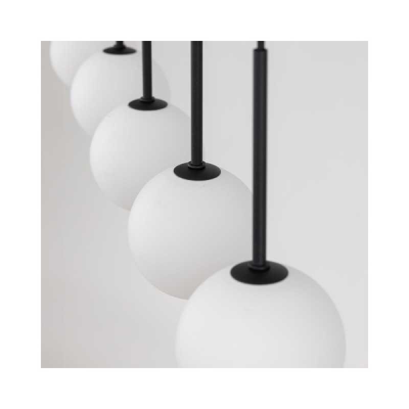 Підвісний світильник, люстра TK Lighting 4504 Martin G9 6x6W IP20 Чорний