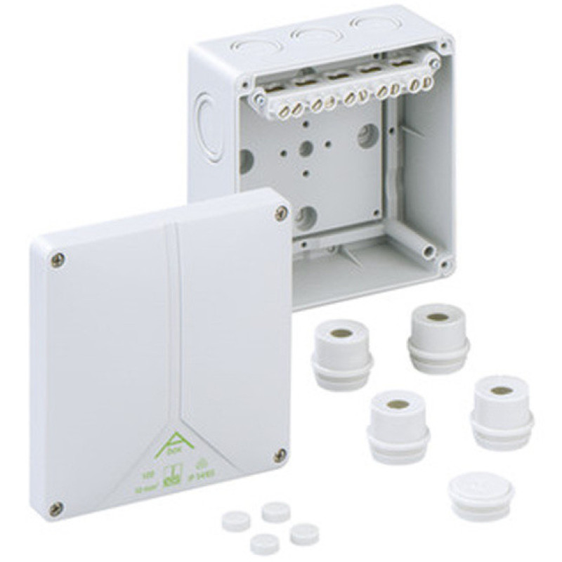 Влагозащищенная клеммная коробка Spelsberg Abox 100-10² (sp81041001) IP65 с клеммником